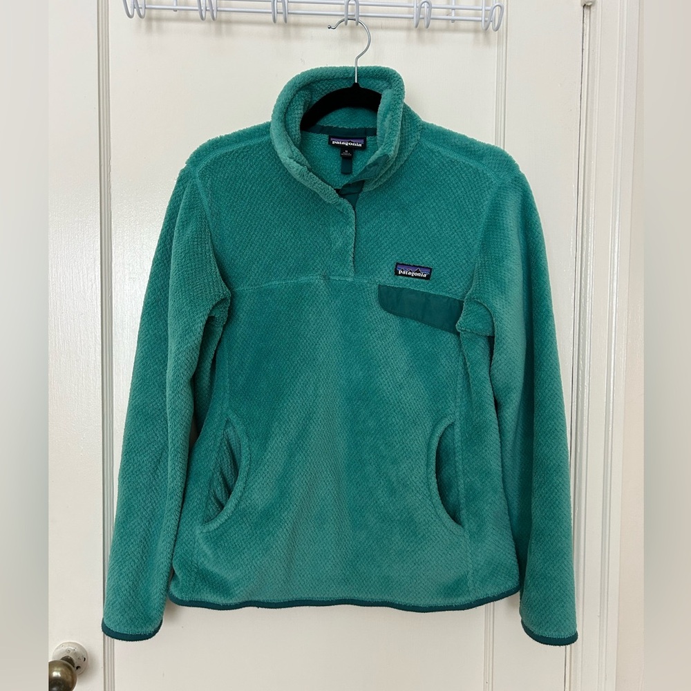 Patagonia Retool Quarter Snap-T Pullover - Teal